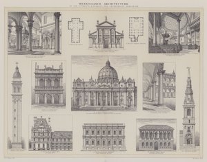 Renaissance-architectuur van de vijftiende, zestiende en zeventiende eeuw door English School
